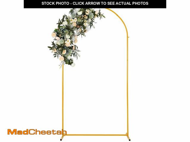 Lot 74-14273821 - Vincidern 6.6 FT Wedding Arch Backdrop Stand for Party, Balloon Arch Stand, Wedding Arches for Cerem...