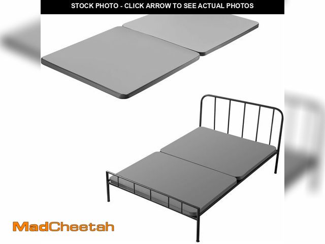 Lot 74-12664783 - VEVOR Twin Size Bunkie Board, 1.5 in Bed Board Slats with 200D Oxford Cloth, Wooden Mattress Support...