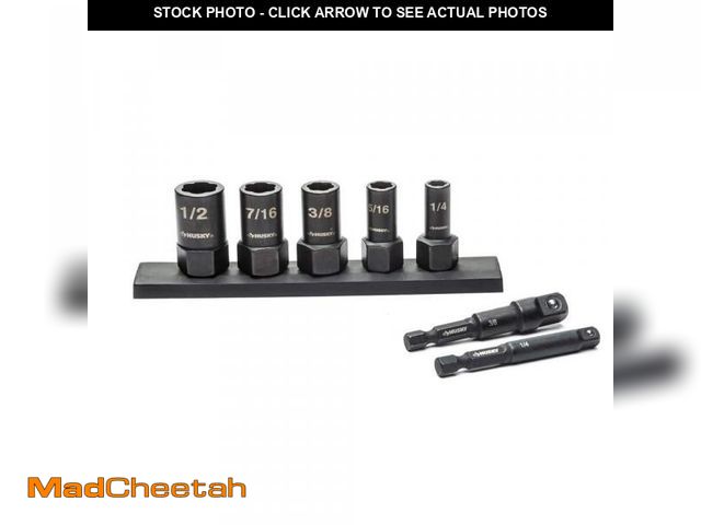Lot 74-12492186 - Husky SAE Dual Direction Extraction Set (7-Piece) HXTRAC7PCSAE - UNUSED