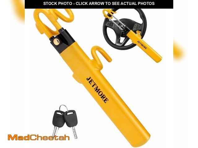 Lot 74-14298427 - JETMORE Steering Wheel Lock Anti Theft Car Device with Adjustable Design Car Lock in Compatibility C...