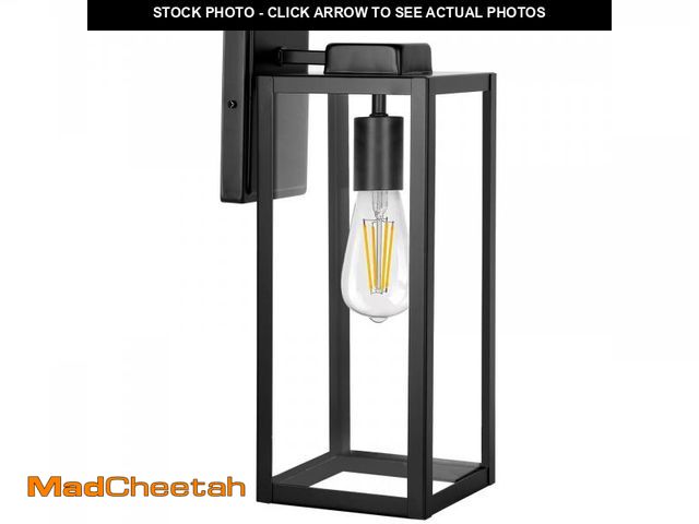 Lot 74-12151484 - hykolity Large Size Outdoor Wall Lights,16 Inch Outdoor Wall Lantern, Waterproof Exterior Wall Sconc...