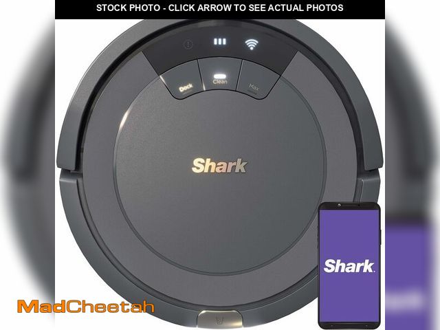 Lot 74-13582671 - Shark AV753 ION Robot Vacuum, Tri-Brush System, Wifi Connected, 120 Min Runtime, Works with Alexa, M...