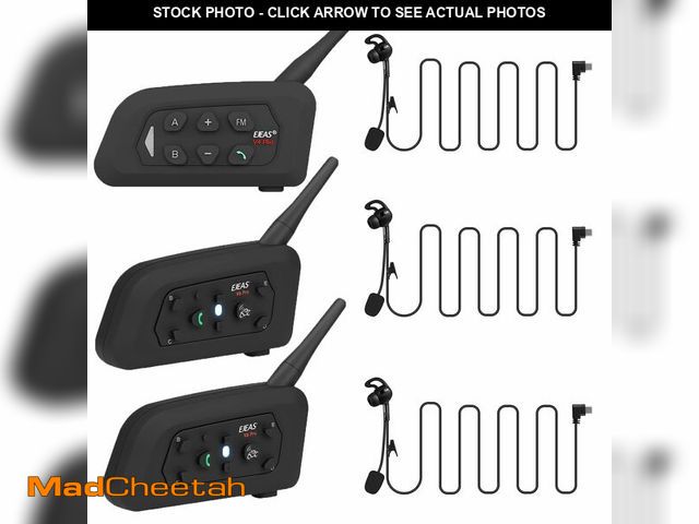 Lot 74-12439449 - MIMIRACLE Referee Headset, Referee Communication System with Headset Earphone, V4+2V6 Bluetooth Inte...