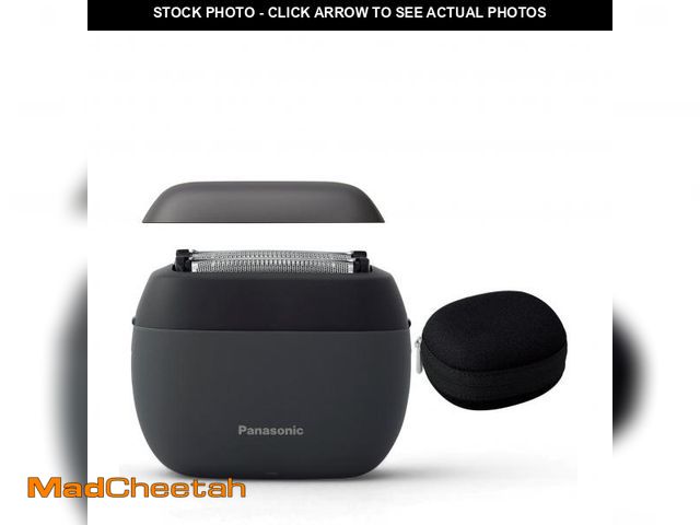 Lot 74-12440667 - Panasonic ARC5 Palm-Sized Razor, Handheld Luxury Compact Travel Shaver with 5-Blade Cutting System a...