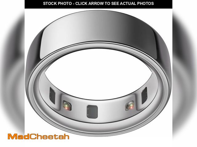 Lot 74-12717172 - Smart Ring Purple - Size-9 Health Tracker with Free Subscription, Gesture Remote Beauty Shot &amp; B...