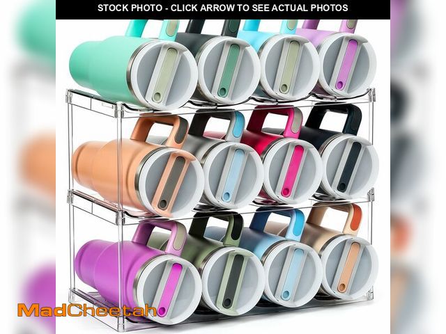 Lot 74-12971221 - Design for Stanley 40 OZ &amp; Large Bottles &amp; Tumblers with Handle - Acrylic Water Bottle Organ...