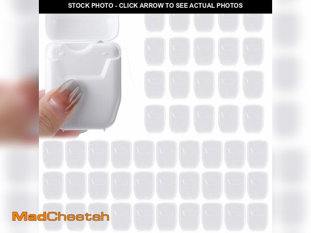 Lot 74-13540471 - Baderke 50 Pcs Dental Floss Bulk Wedding Gifts for Guests Waxed Mint Dental Floss for Homeless Party...