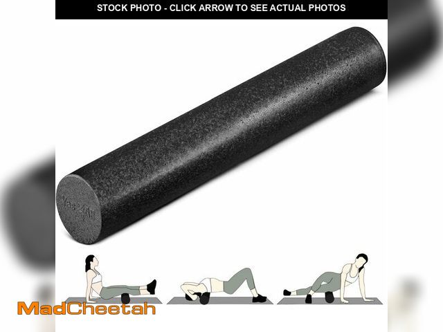 Lot 74-12665431 - Yes4All High-Density Foam Roller for Back Pain Relief, Yoga, Exercise, Physical Therapy, Muscle Deep...