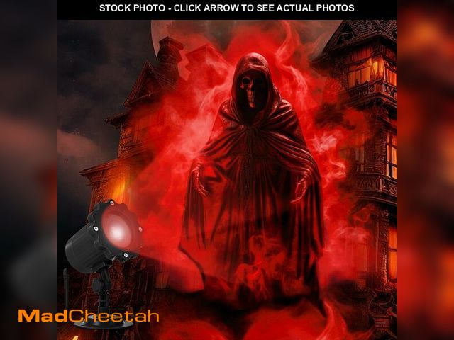 Lot 74-12718101 - Treela Halloween Projector Lights Outdoor Indoor Dynamic Ghost Skull Lights Decoration Outside LED L...
