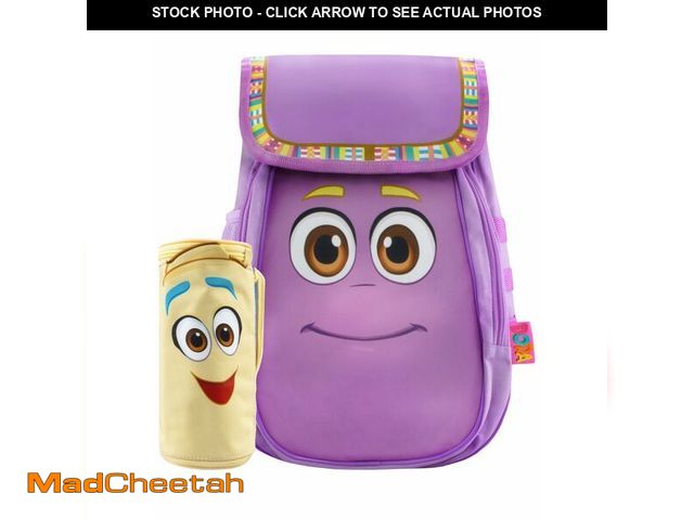 Lot 74-13542222 - DORA Girls Backpack And Pencil Case, Cute Kids Backpack, Fun School Bag, Purple One Size - UNUSED