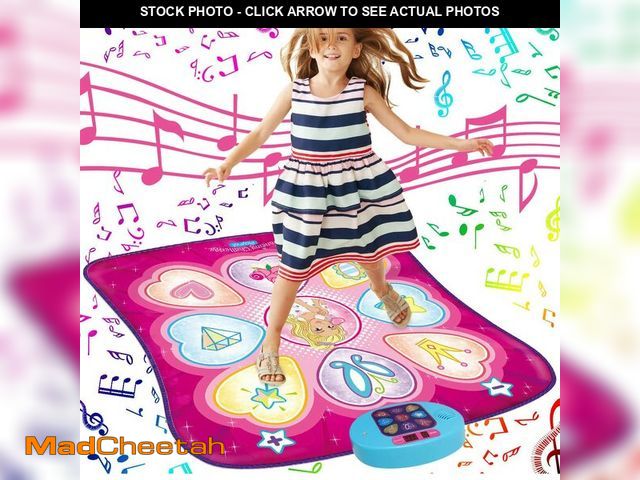 Lot 74-13548815 - SUNLIN Dance Mat - Rhythm Step Play Mat - Dance Game Toy Pad with LED Lights, Gift for Kids Girls 3-...