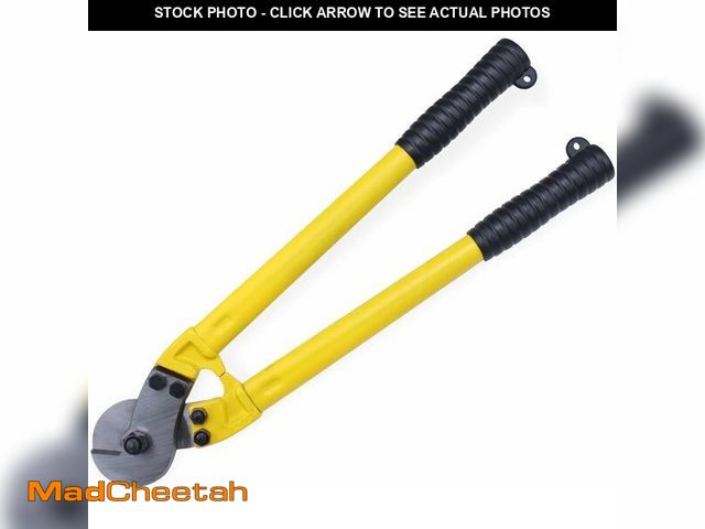 Lot 74-13214384 - Muzata Heavy Duty 18" Hardened Cable Cutter,Chromium Vanadium Steel,High Temperature Heat Treatment,...