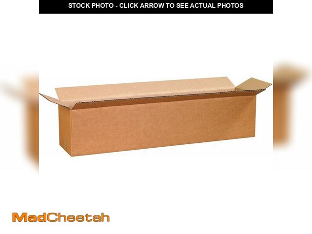 Lot 74-12664142 - BOX USA 28x6x6 Long Corrugated Boxes, Long, 28L x 6W x 6H, Pack of 20 | Shipping, Packaging, Moving,...