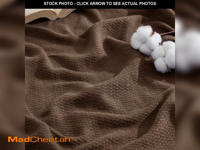 Lot 74-14057201 - Bedsure GentleSoft 100% Cotton Blanket Queen Size for Bed - Breathable and Lightweight, Soft Cozy Te...