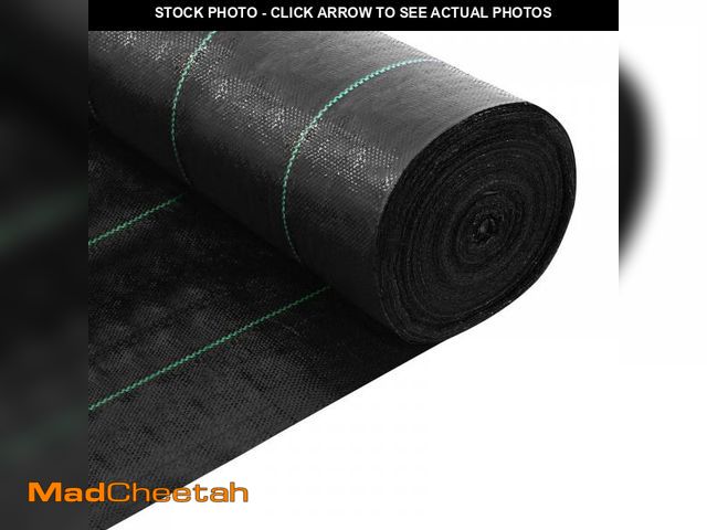 Lot 74-12153825 - Driveway Fabric, 13x115 ft Commercial Weed Barrier, Heavy Duty 5oz French Drain Fabric for Erosion C...