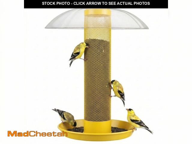 Lot 74-13626667 - Kingsyard Finch Bird Feeder for Outdoors Hanging, Metal Mesh Tube Bird Feeders for Thistle &amp; Nyj...