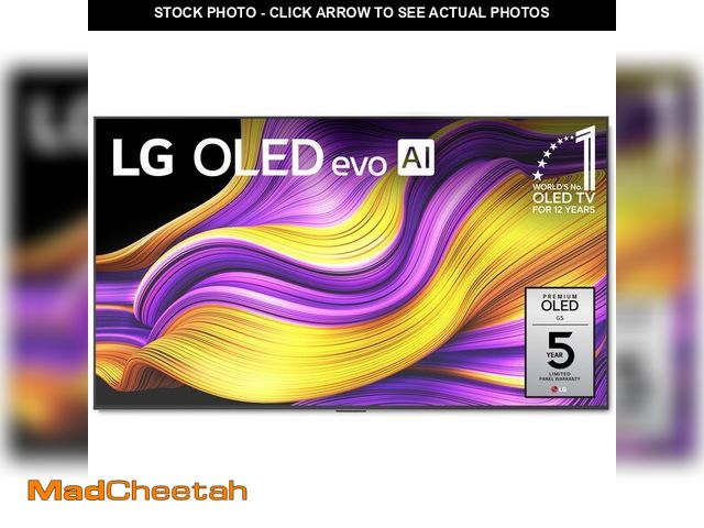 Lot 74-13117683 - LG 65-Inch Class OLED evo AI 4K G5 Series Smart TV w/Dolby Atmos, Dolby Vision, HDR10, AI Super Upsc...