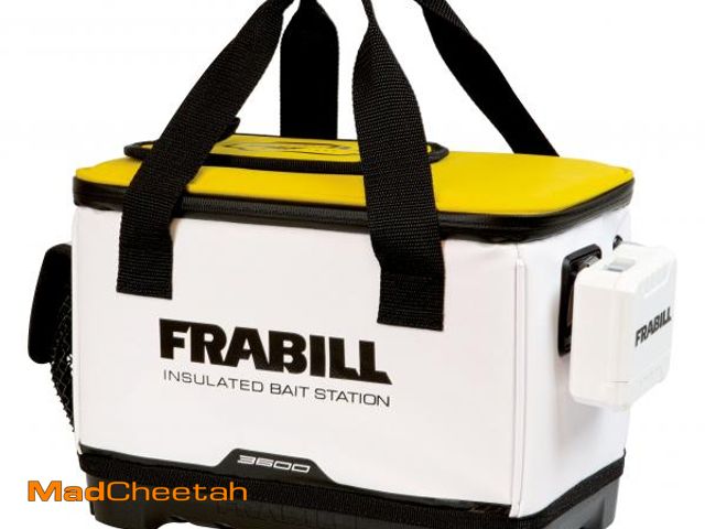Lot 74-11550055 - Frabill Universal Bait Station 8 QT.,White - USED