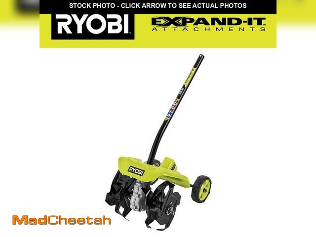 Lot 74-12793494 - RYOBI Expand-It Universal Tiller String Trimmer Attachment - USED