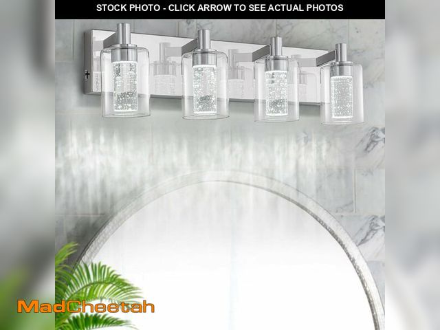 Lot 74-13710525 - SineRise Vanity Light with 3 Color Modes (3000K/4000K/6000K), Eye Protection LED Bathroom Light Fixt...