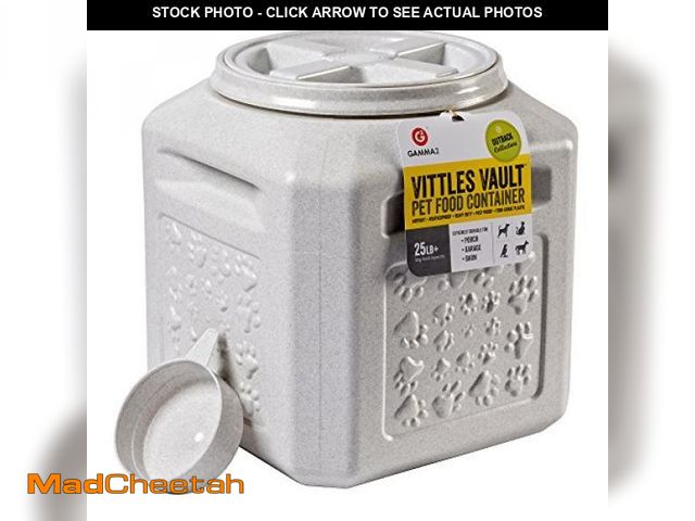 Lot 74-12136967 - Gamma2 Vittles Vault Pet Food Storage Containers - Sealed Dog and Cat Food Storage Container, Fits u...