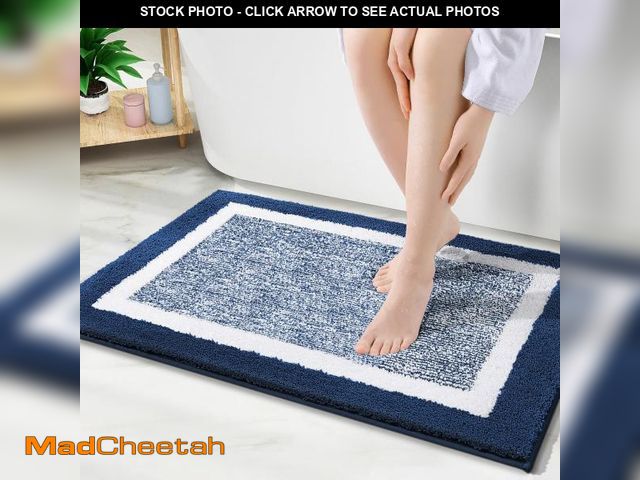 Lot 74-12440399 - OLANLY Bathroom Rugs 30x20, Extra Soft and Absorbent Microfiber Bath Mat, Non-Slip, Machine Washable...
