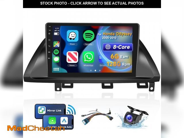 Lot 74-11544966 - [8 CORE 6G+128G] for Honda Odyssey 2005-2010 Car Radio with Wireless Carplay/Android Auto, 10.1 Inch...
