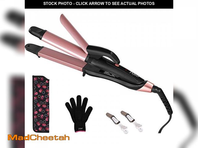 Lot 74-12437964 - JYfeel 2 in 1 Flat Iron Curling Iron in One, Travel Hair Straightener and Curler Dual Voltage Mini S...