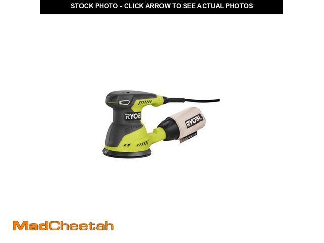 Lot 74-12795881 - Ryobi 2.6 Amp Corded 5 In. Random Orbital Sander - USED