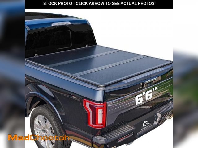 Lot 74-12204151 - Hard Folding Truck Bed Tonneau Cover Compatiable with Ford F150 F-150 2015-2025 6.5 FT Standard Box,...