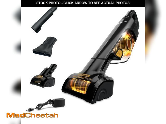 Lot 74-14255836 - *MISSING ATTACHMENT* Shark UltraCyclone Pet Pro+ Cordless Handheld Vacuum for Carpet, Hardwood/ Lami...