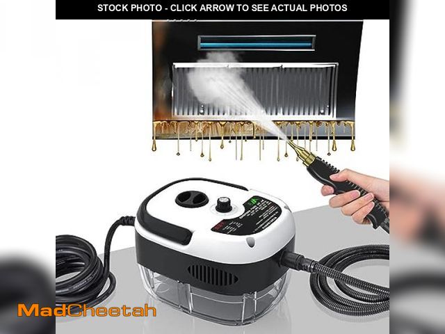 Lot 74-12332042 - Steam Cleaner, 2500W High Handheld Steam Cleaner, 1L Portable Car Steam Cleaner, 6 High Speeds Press...