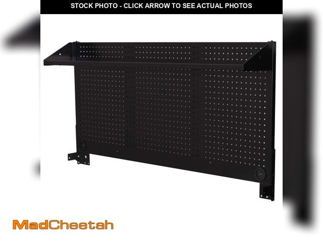 Lot 74-12517083 - Husky Modular 52 in. W Standard Duty Black Pegboard Attachment - UNUSED