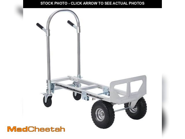Lot 74-12546206 - SVOPES Hand Truck. 1000 lbs. Capacity. Folding Design. Sturdy aluminum folding hand truck with 1000 ...