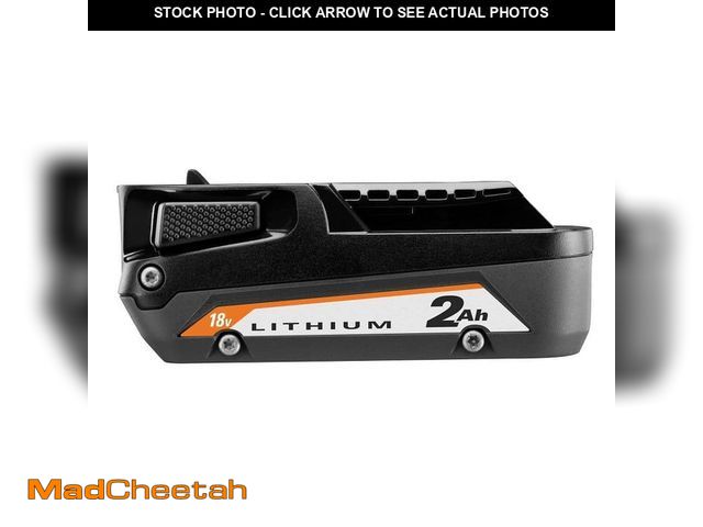 Lot 74-12794291 - RIDGID 18V 2.0 Ah Lithium-Ion Battery - USED