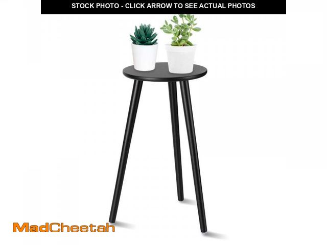 Lot 74-12221804 - Uneedem Indoor Plant Stand Wood Mid Century Plant Stand for Indoor Plants, Modern Plant Table, 20.5"...