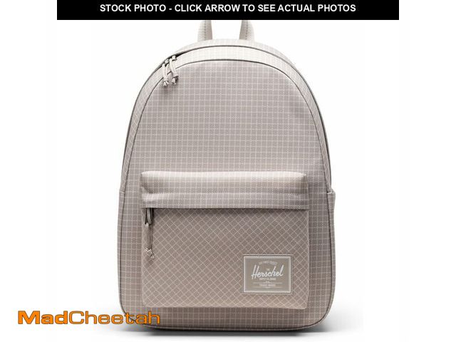 Lot 74-13709757 - Herschel Supply Co. Classic Backpack, Grid - London Fog, Standard - 26L - UNUSED