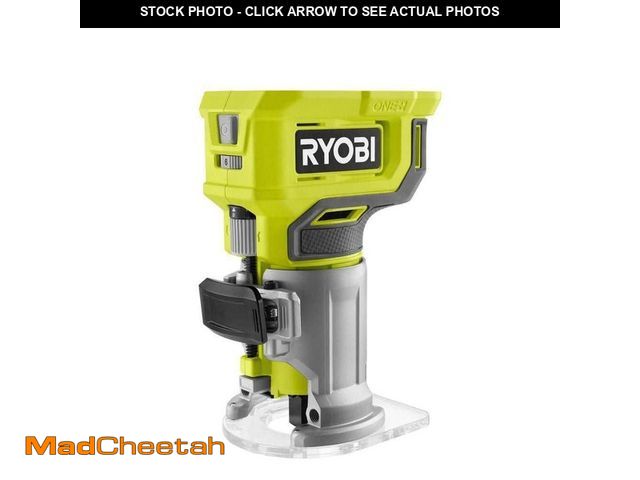 Lot 74-12797571 - RYOBI ONE+ 18V Cordless Compact Fixed Base Router (Tool Only) - USED