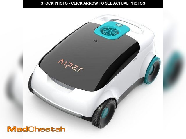 Lot 74-14327733 - AIPER Scuba L1 Cordless Robotic Pool Vacuum - Automatic Pool Vacuum for Above Ground Pools up to 110...