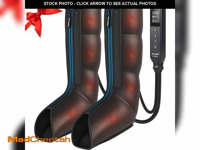 Lot 74-14059315 - FIT KING Leg Massager with Heat and Compression Therapy Ã¢â¬â Leg Massage for Circulation, Swolle...