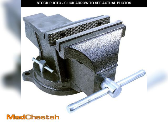 Lot 74-12663205 - BESSEY 6 in. Heavy-Duty Bench Vise with Swivel Base - UNUSED