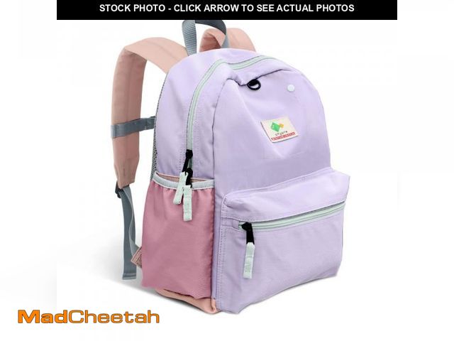 Lot 74-12432963 - atgark Kids Backpacks, Unisex, Purple, 15" H, 1L, Modern, Animal Theme, 6-9 Years, Elementary School...