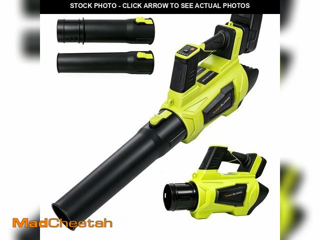 Lot 74-14481825 - Torqurion Cordless Leaf Blower Compatible with Ryobi Battery (Tool Only) - USED