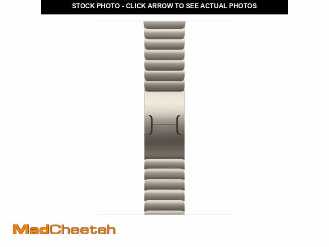 Lot 74-13566246 - Apple Watch Band - Link Bracelet (46mm) - Natural - Regular - UNUSED