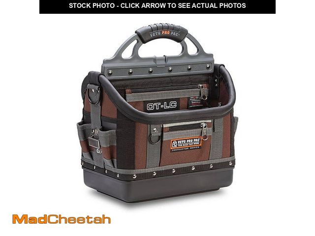 Lot 74-12920636 - VETO PRO PAC 15 in. 40-Pocket Original Nylon Bag/Tote with Padded Handle;Shoulder Strap;Shatterproof...