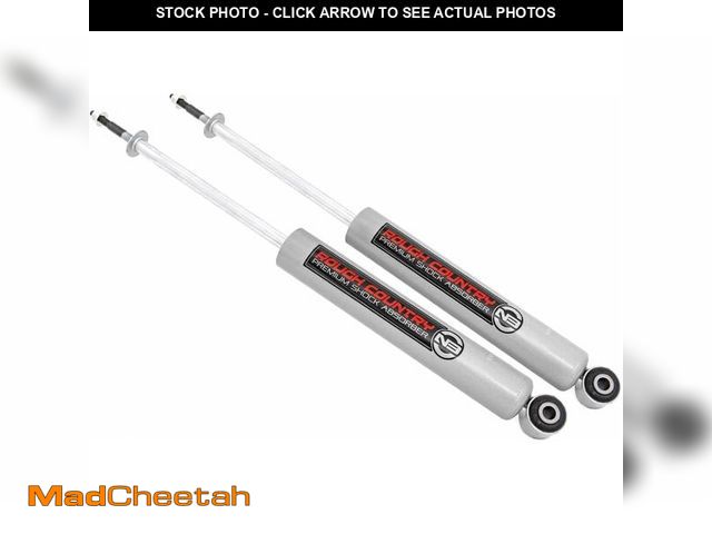 Lot 74-12366296 - Rough Country 4.5-5" N3 Front Shocks for 01-10 Chevy/GMC 2500 HD - 23244_E - UNUSED