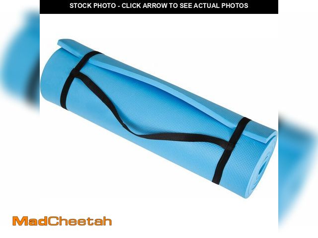 Lot 74-13382295 - Extra Thick Yoga Mat- Non Slip Comfort Foam, Durable Exercise Mat For Fitness, Pilates and Workout W...