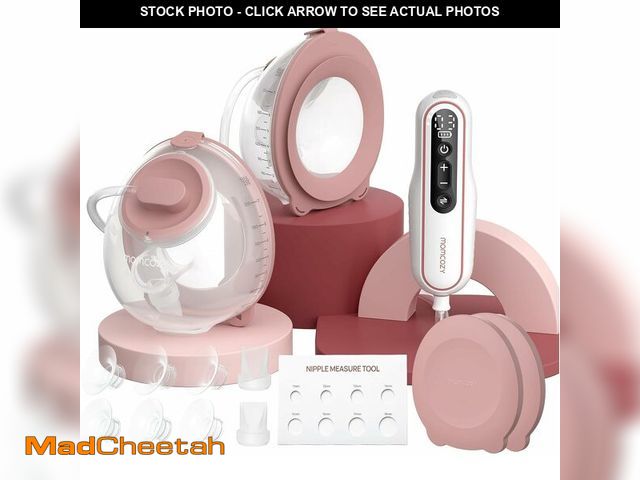 Lot 74-14337332 - Momcozy Wearable Breast Pump V2 Pro Ultra-Lightweight, Double Electric Breast Pump Hands-Free &amp; ...