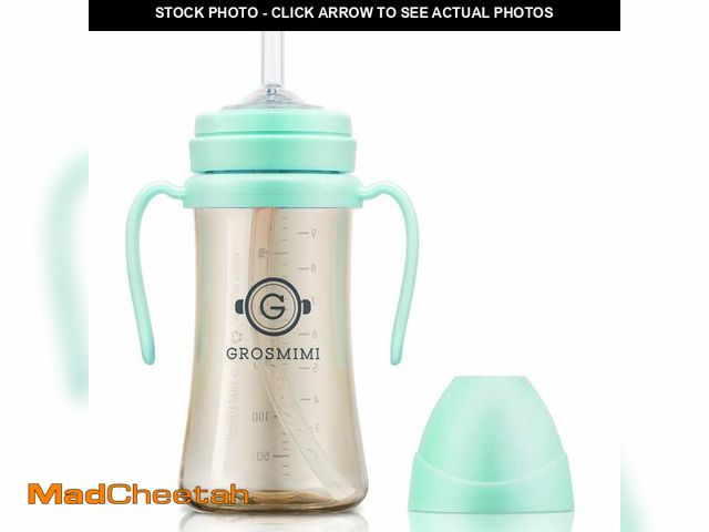 Lot 74-14209258 - GROSMIMI Spill Proof no Spill Magic Sippy Cup with Straw with Handle for Baby and Toddlers, Customiz...