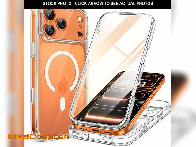 Lot 74-12714869 - Miracase Magnetic for iPhone 17 Pro Case 6.3" [Compatible with MagSafe] Full-Body Phone Case with Bu...